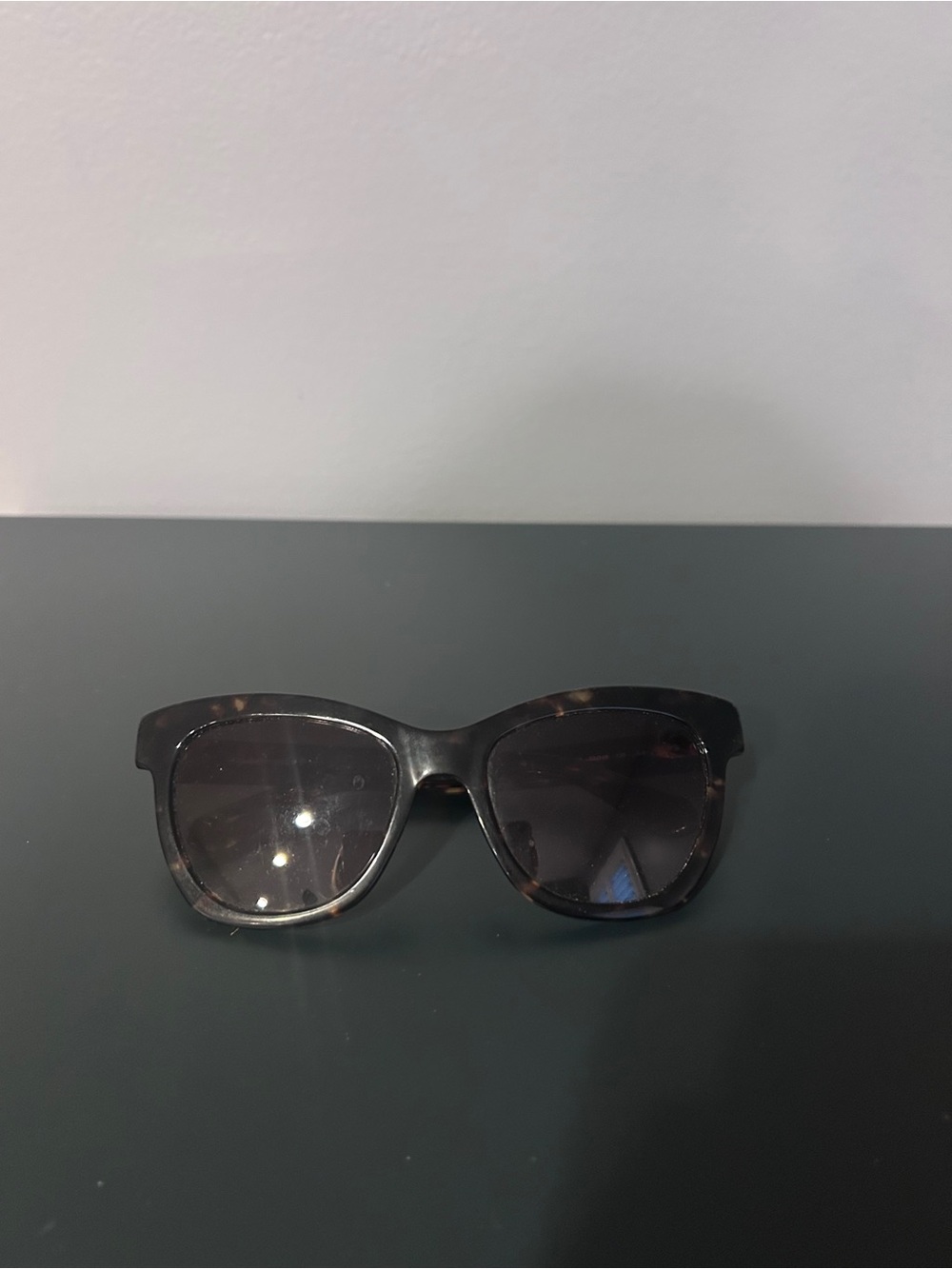 Kate Spade Large Framed Sunglasses Tortoiseshell Brown OS